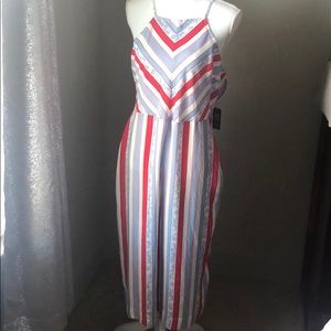 BNWT Express striped jumpsuit size 10